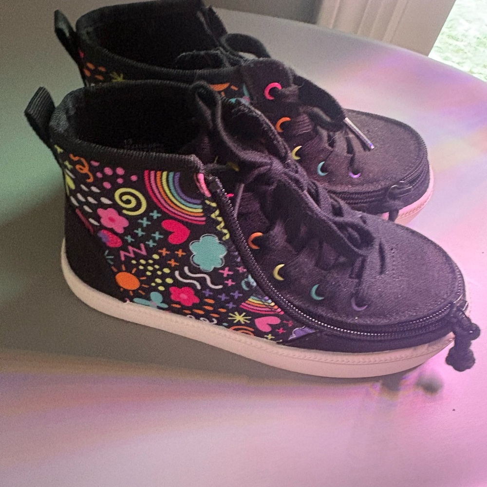 Vibrant Patterned Kids Sneakers